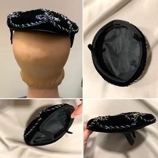 銀座ポーグ　黒のベルベット　ヘッドドレス　帽子 銀座ポーグ 黒のベルベット ヘッドドレス 帽子 - メルカリ