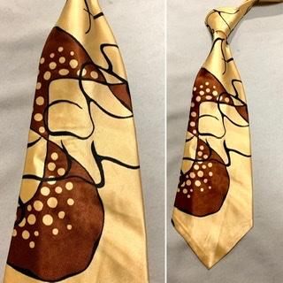 40s ARROW 大胆な大柄 ネクタイ デッドストック サテン生地 40s ARROW 大胆な大柄 ネクタイ デッドストック サテン生地