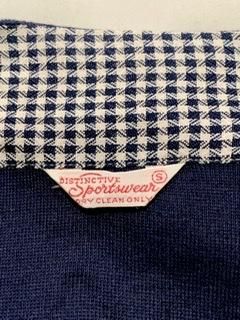 40s 50s ツートーン切替 ギャバベスト チェック プルオーバー 40s 50s ツートーン切替 ギャバベスト チェック プルオーバー