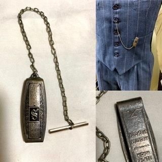 20s 30s フォブチェーン HICKOK チェーン ヴィンテージ