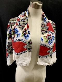 40s ビンテージ ストール レーヨン 40s レーヨン ストール ヴィンテージ 1940年代 マフラー