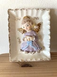 昭和レトロ 千趣会 陶器 SKIP 赤ちゃん 天使 人形 フィギュア