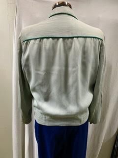 50s Campus ミントグリーン カスリ柄 切替 ギャバジャン 50s Campus ミントグリーン カスリ柄 切替 ギャバジャン