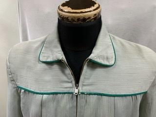 50s Campus ミントグリーン カスリ柄 切替 ギャバジャン 50s Campus ミントグリーン カスリ柄 切替 ギャバジャン