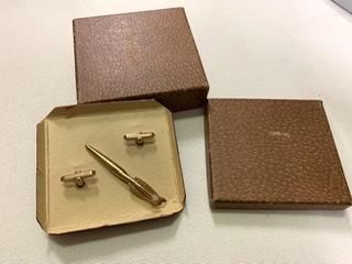 40s 50s カミナリ雷⚡ 箱つき デッドストック セット ネクタイ