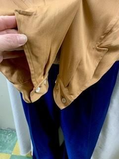40s 50s Rivera リブシャツ ハンドステッチ ギャバシャツ 40s 50s Rivera リブシャツ ハンドステッチ ギャバシャツ