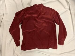 40s 50s Brewster ロングポイント レーヨンシャツ ギャバシャツ 40s 50s Brewster ロングポイント レーヨンシャツ ギャバシャツ