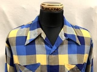 40s 50s ロングポイント レーヨンシャツ Sandy Mac Donald 40s 50s ロングポイント レーヨンシャツ Sandy Mac Donald