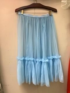50s ブルーパニエ ペチコート パニエ ヴィンテージ 1950年代