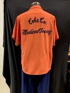 売れ筋がひ新作! 40s 50s NATNAST 刺繍ボーリングシャツ ビンテージ