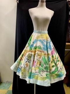 50s ハンドペイント メキシカンスカート KENT スカート サーキュラー