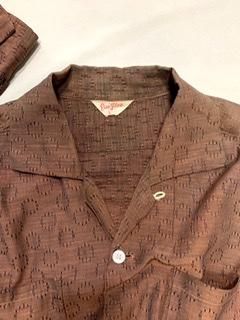 50S 60S ARROW ネルシャツ ロカビリー ヴィンテージ USA製