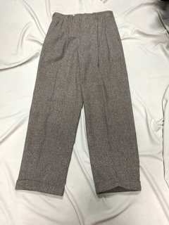 40s 50s スラックス サスペンダーボタンつき パンツ ヴィンテージ