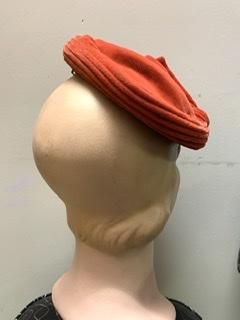 40s 50s 変形 ベレー 帽子 ヴィンテージ ハット ヘッドドレス