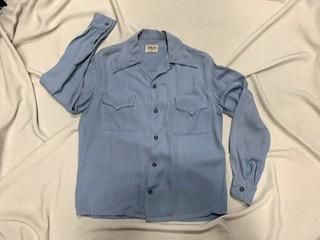 ヴィンテージ　40s ウールギャバジンシャツ　50s 60s vintage‼︎ ヴィンテージ 40s ウールギャバジンシャツ 50s 60s vintage‼︎