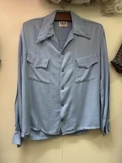 40s 50s Del Mar ロングポイント ギャバシャツ ヴィンテージ