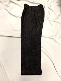 50s 黒 ネップ カスリ スラックス パンツ ヴィンテージ 50s 黒 ネップ カスリ スラックス パンツ ヴィンテージ