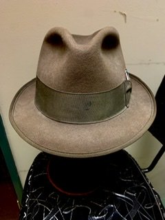 レア　OLD  ハット　40's    帽子　XL