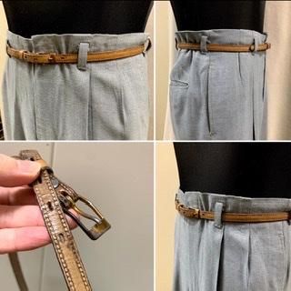 50s スキニーベルト ヴィンテージ ロカビリー ベルト 革ベルト 50s スキニーベルト ヴィンテージ ロカビリー ベルト 革ベルト