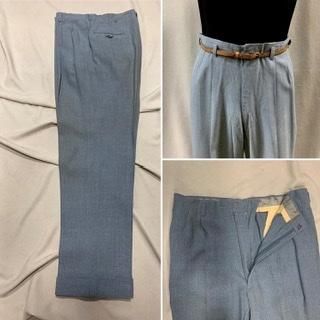 50s カスリネップ スラックス パンツ ギャバパンツ ヴィンテージ 50s カスリネップ スラックス パンツ ギャバパンツ ヴィンテージ