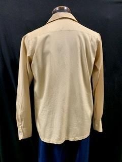 40s ロングポイント シャツ ヴィンテージ 長袖シャツ 超ロング