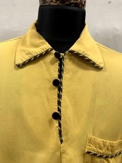 50s ギャバジン プルオーバー リブシャツ CAMPUS キャンパス 50s ギャバジン プルオーバー リブシャツ CAMPUS キャンパス