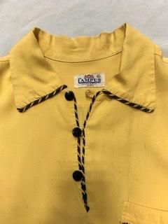 50s ギャバジン プルオーバー リブシャツ CAMPUS キャンパス 50s ギャバジン プルオーバー リブシャツ CAMPUS キャンパス