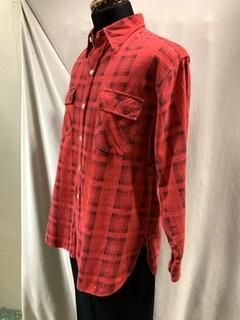 50s 60s BIGMAC 赤黒 プリントネル ロカビリー マチつき 50s 60s BIGMAC 赤黒 プリントネル ロカビリー マチつき
