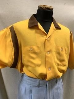50s ツートーン 半袖シャツ sportsmaster ヴィンテージ 切替