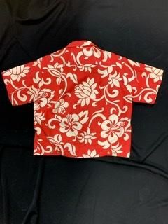 美品 60s vintage USA製 コットン ロングスリーブアロハシャツ