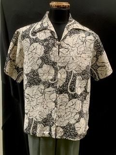 USA古着 美品 60s～ ハワイ製 IOLANI 半袖シャツジャケット L程度 USA古着 美品 60s～ ハワイ製 IOLANI 半袖シャツジャケット L程度