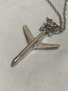 50s 飛行機 ネックレス ペンダント ペンダントトップ チャーム