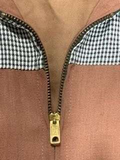 50s ほぼデッドストック ツートーン 切替 ギャバジン ギャバジン