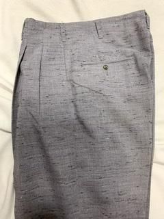 50s 白黒 カスリ ネップ ロカビリー スラックス パンツ 50s 白黒 カスリ ネップ ロカビリー スラックス パンツ