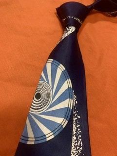 40s 50s Brill cravat 透かし模様 ネクタイ 総柄 ヴィンテージ