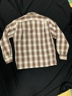 50s 60s シャドーチェック オンブレチェック シャツ 50s 60s シャドーチェック オンブレチェック シャツ