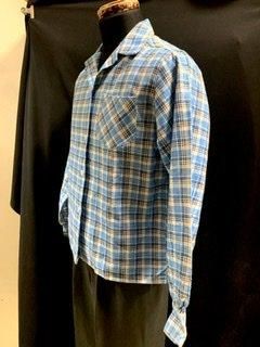 50s プリントネルシャツ プリネル 50s HollyWood Printnell Shirt 50年代 ハリウッド プリントネルシャツ