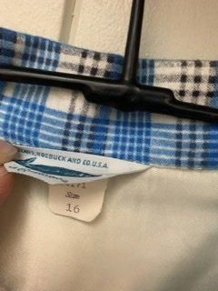 50s プリントネルシャツ プリネル Special】50's Check Pattern Print Flannel Shirts 50年代 プリント