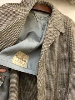 ほぼデッドストック 40s ハリスツイード コート チェスターコート