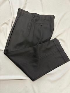 50s 当時モノ 黒ギャバ スラックス ヴィンテージ パンツ