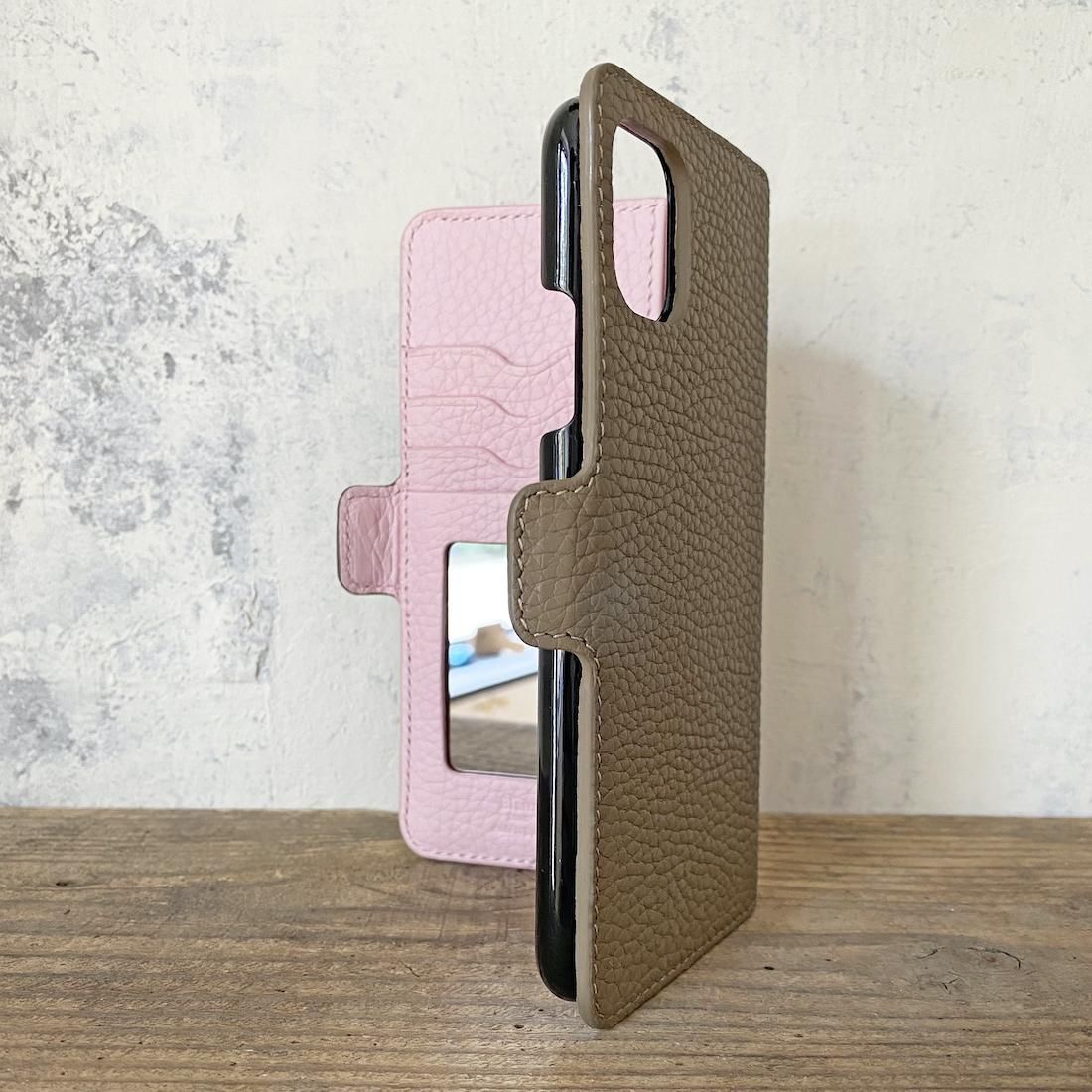 Goldring elan シェル、ケース付き2本セット TPUフルカバータイプ 】iPhone ショートベルトポケット付レザー