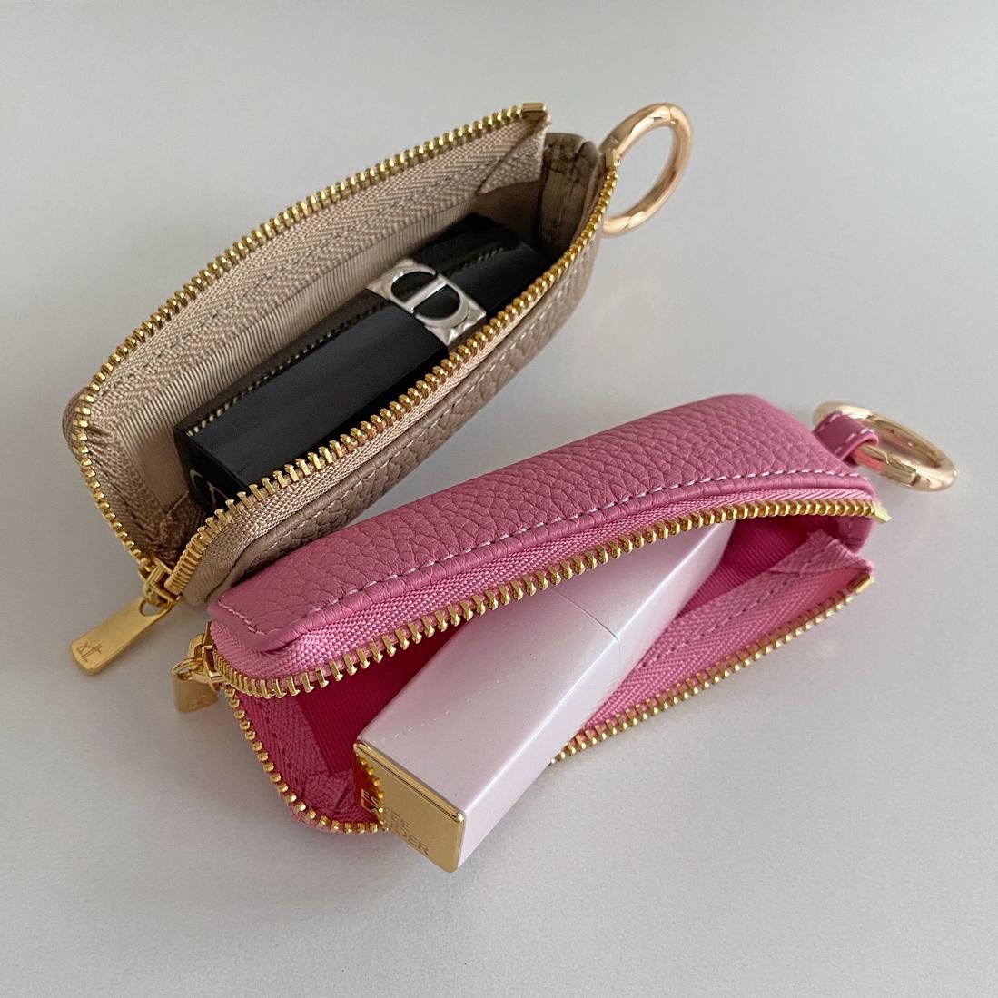 CELINEリングケースリップケーステラコッタ美品 org.jpg