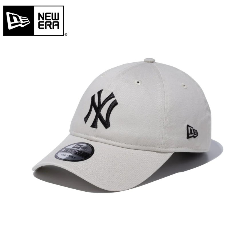 9TWENTY ウォッシュドコットン ニューヨーク・ヤンキース アイボリー × ブラック