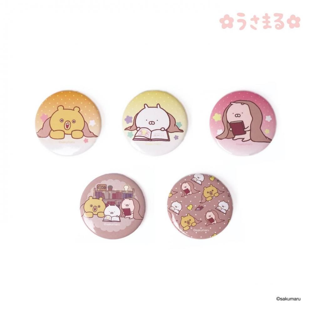 うさまる_缶バッジ5種セット - TOKYO ORORA うさまる_缶バッジ5種セット - TOKYO ORORA