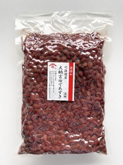 国産無添加 大納言ゆであずき 砂糖不使用 1kg 株式会社ヤマリュウwebショップ 創業60年 播磨の小京都から真心を込めた食品をお届けします