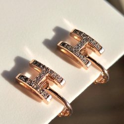 <img class='new_mark_img1' src='https://img.shop-pro.jp/img/new/icons14.gif' style='border:none;display:inline;margin:0px;padding:0px;width:auto;' />H   Pink Gold   Clip-on Earrings    