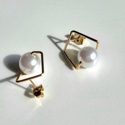 <img class='new_mark_img1' src='https://img.shop-pro.jp/img/new/icons14.gif' style='border:none;display:inline;margin:0px;padding:0px;width:auto;' />Sterically Gold Swarovski Earrings 