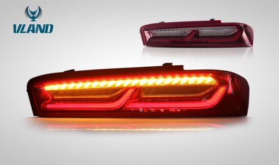 カマロ LT RS SS LED テール ランプ 流れる ウインカー 日本仕様ディーラー車両 - VLAND