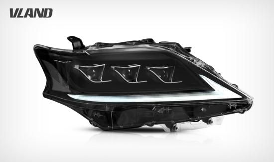 VLAND Lライン 10系RX後期用 LEDヘッドライト 三眼 LEXUS RX270