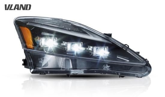VLAND 20系IS用 三眼LED 30後期仕様 GSE20 USE20 ヘッドライト 流れる